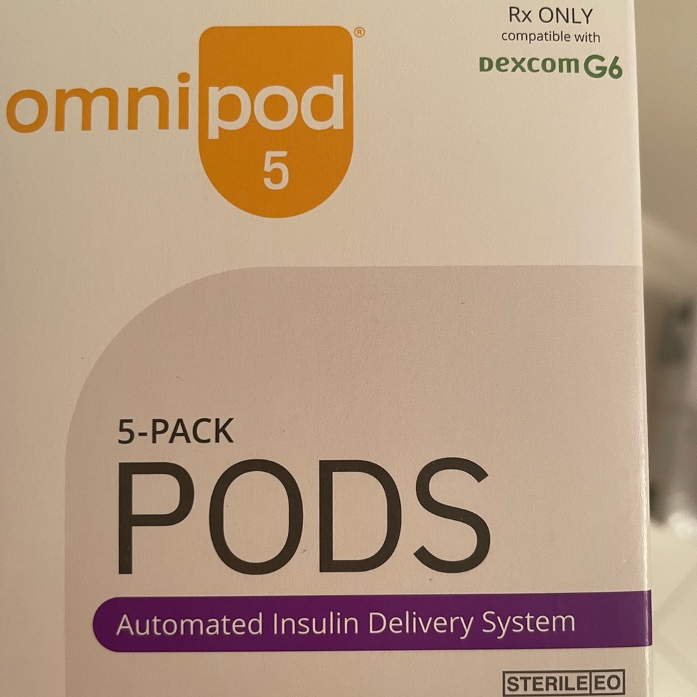 Omnipod 5 pods 5 boxes available